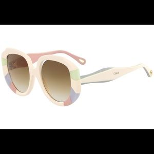 Like new chloe pastel sunglasses 🤍